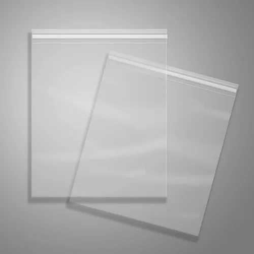 Vista 11 de iMailer - 200 unidades - Bolsas de celofán de plástico transparente de 8 x 10 pulgadas - Bolsas de celofán autosellables resellables para tarjetas