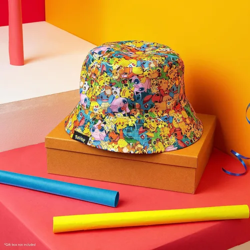 Vista 2 de Pokemon Gorra de béisbol para niños y niñas, unisex, Pikachu, correa ajustable, accesorios de verano