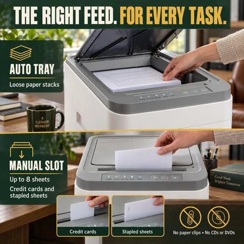 Vista 13 de Trituradora de papel de alimentación automática Nivel