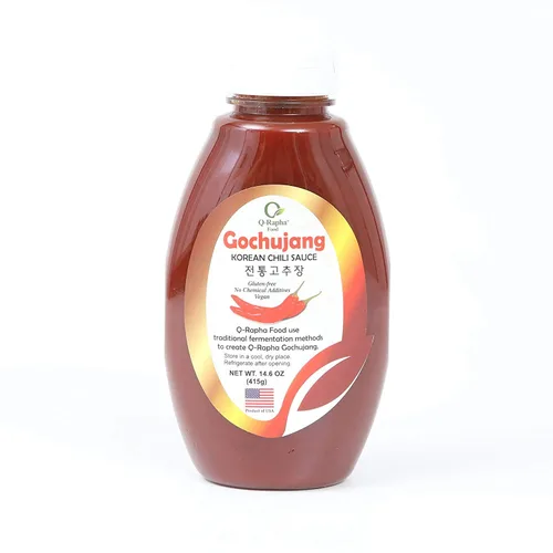 Vista 7 de Q-Rapha Adobo coreano para barbacoa - Sin OMG y gluten, vegano - 16.8 oz (BBQ)