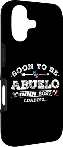 Vista 3 de Soon to Be Abuelo 2027 Loading for Pregnancy Announcement Case for iPhone 17