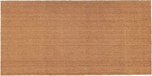 Vista 8 de Calloway Mills 153551224 Felpudo de fibra de coco natural con respaldo de vinilo, 12" x 24