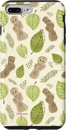 Vista 12 de Funda con diseño de hojas de Groot para iPhone 16 Marvel Studios