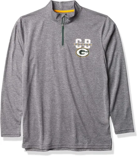 Vista 48 de Ultra Game - Camiseta juvenil NFL oficial con cremallera de un cuarto y manga larga súper suave