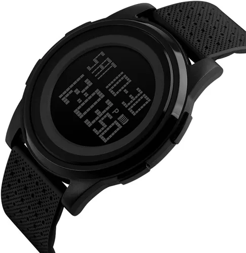 Vista 2 de Reloj deportivo digital ultrafino para hombre, resistente al agua, LED, luminoso, relojes de pulsera para hombres y mujeres