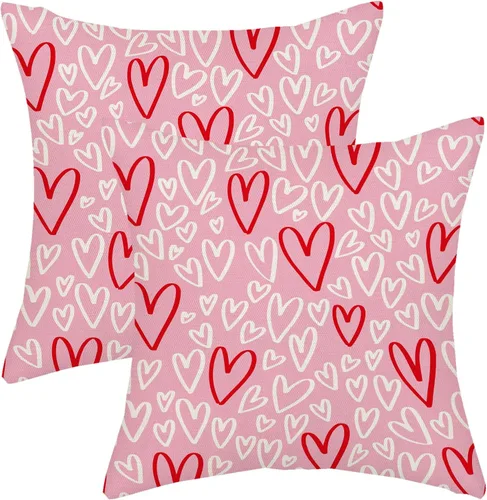 Vista 26 de Juego de 2 fundas de almohada para el 4 de julio, 16 x 16 pulgadas, Día de la Independencia, Día de los Caídos, decoración al aire libre, almohadas
