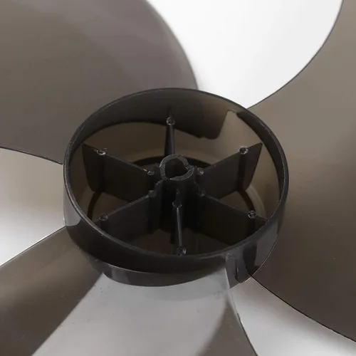 Vista 3 de FEESHOW Reemplazo de la cuchilla de ventilador de plástico de 16 pulgadas, 3 hojas con cubierta de tuerca, aspas de ventilador eléctrico