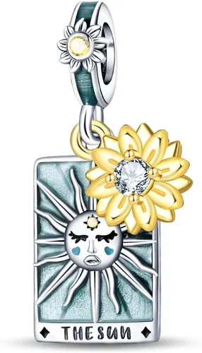 Vista 35 de KUNSIR Los abalorios se adaptan a pulseras Pandora para mujer, plata de ley 925, cuentas colgantes de joyería para niñas, dijes de feliz cumpleaños