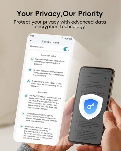 Vista 7 de Cámaras de seguridad ZUMIMALL inalámbricas para exteriores, 2 paquetes, cámaras 2K para seguridad del hogar, cámara para exteriores/interiores