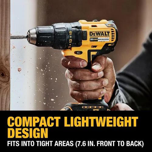 Vista 7 de DEWALT 20V MAX Cordless Drill Driver and Oscillating Multi-Tool Combo Kit with 2 x 2 Ah Batteries and Charger, Blade and Workbag (DCK251D2)