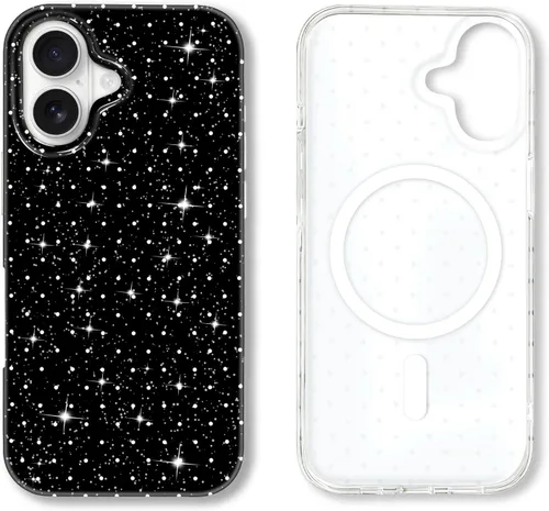 Vista 91 de Hython Funda para iPhone Air, diseño estético de lunares lindos, funda simple de 6.5 pulgadas, delgada, antiarañazos, parachoques de TPU suave, a