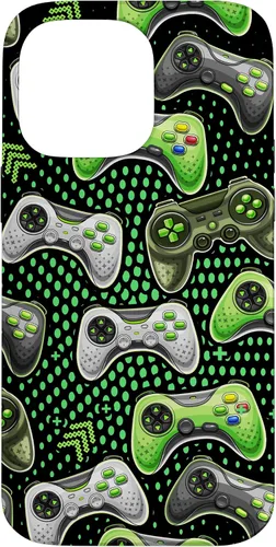 Vista 21 de Awesome Video Game Controller Gamer Boys Gaming Gift Case for iPhone 17