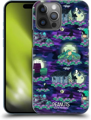 Vista 13 de Head Case Designs Funda rígida con licencia oficial de Peanuts Snoopy Patterns Spooktacular compatible con Apple iPhone 7/8/SE 2020 y 2022