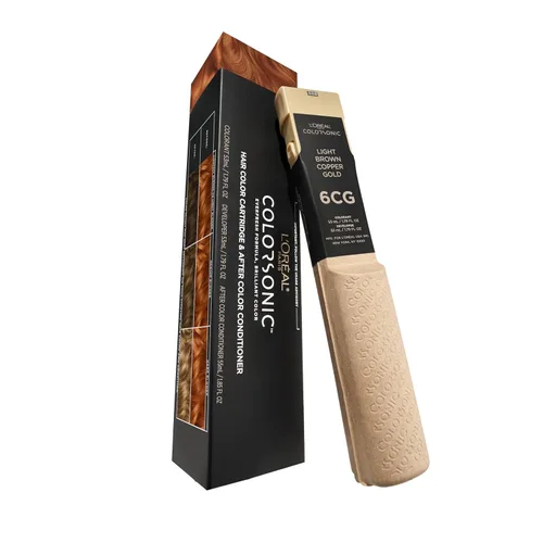 Vista 20 de L'Oreal Paris Colorsonic - Cartucho permanente de tinte para el cabello, color vibrante para retoque de raíces, cobertura de canas o todo color en 1