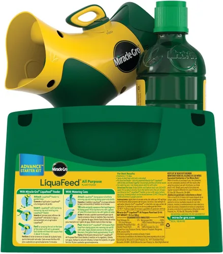 Vista 6 de Miracle-Gro 1016111 LiquaFeed Advance Kit de inicio con alimentador de jardín (paquete de 6), 16 onzas
