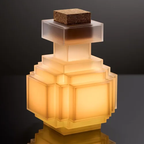 Vista 5 de The Noble Collection Botella de poción Minecraft iluminadora réplica de coleccionista