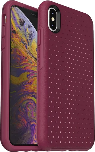Vista 15 de OtterBox - Funda ultradelgada para iPhone X y XS (solamente) - Funda protectora transparente con acento de fieltro de lujo (magenta cristalino)