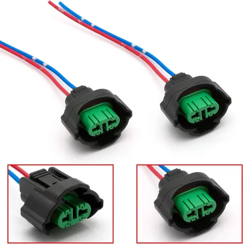Vista 8 de x xotic tech H4 9003 HB2 Arnés de cable de servicio pesado hembra conector de extensión de coleta H4 a 3 pines adaptador para luz antiniebla, etc. 2