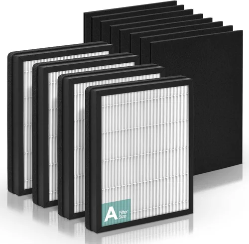 Vista 10 de Idylis - Filtro de repuesto para purificador de aire Filtrete FAP-C01-A e Idylis AC-2119 IAP-10-100 IAP-10-150 IAPC-40-140 con filtro Idylis