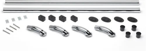 Vista 2 de Putco 89850 Rieles laterales clásicos para casillero, rieles de acero inoxidable para caja de camioneta Chevrolet Colorado y GMC Canyon 2015-2025