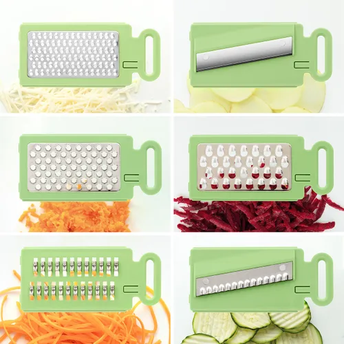 Vista 7 de Mandolina-Rallador Plegable 6 en 1 Choppie InnovaGoods