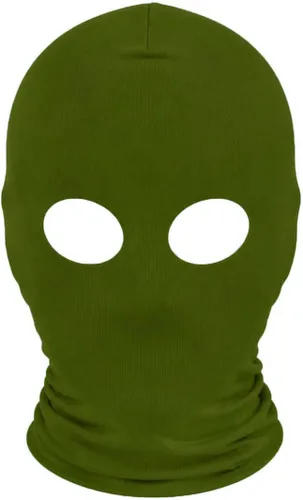 Vista 20 de Máscara de cara completa de elastano para hombre y mujer, disfraz de Halloween, cosplay, ojos abiertos, elástico, con capucha Zentai Verde