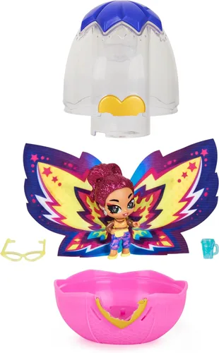 Vista 4 de HATCHIMALS Pixies, Wilder Wings Pixie con alas de tela y 2 accesorios (los estilos pueden variar) Multicolor 6059066