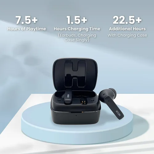 Vista 6 de MOOR Auriculares inalámbricos Bluetooth, auriculares con cancelación de ruido con graves profundos, ANC híbrido, modo de transparencia, IPX5