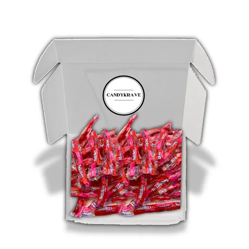 Vista 5 de Twizzlers Pull N Peel - Sabor a cereza – 75 piezas – Caramelo de cereza estilo regaliz rojo envuelto individualmente – Masticable y delicioso