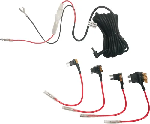 Vista 9 de Cobra Cable de alimentación recta de 12 voltios para alimentar detector de radar, 6 pies de largo, compatible con modelos Cobra