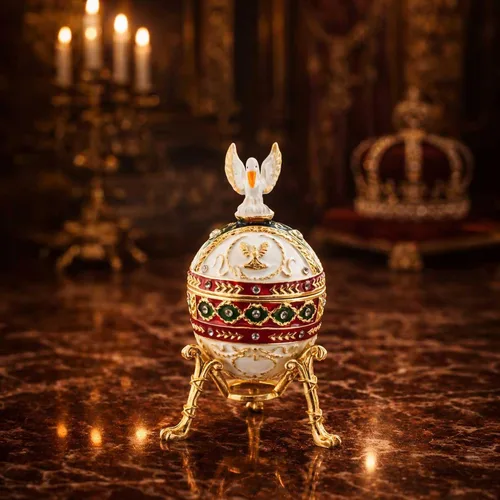 Vista 2 de BestPysanky 1898 Pelican Royal Imperial Huevo de Pascua