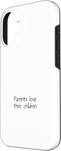 Vista 2 de iPhone 16 Parents love their children Case
