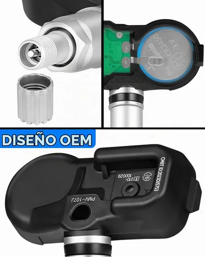 Vista 9 de Sensor TPMS preprogramado para: Toyota Tacoma 2005-2015 Camry 4Runner 2007-2011 para: RAV4 para: Lexus IS250 2006-2015 RX350 Sensor de monitoreo