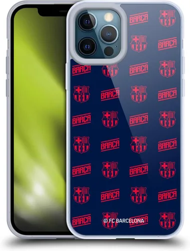 Vista 62 de Head Case Designs Funda de gel suave con licencia oficial del FC Barcelona Barca Crest Graphics [protección de grado militar] compatible con Apple