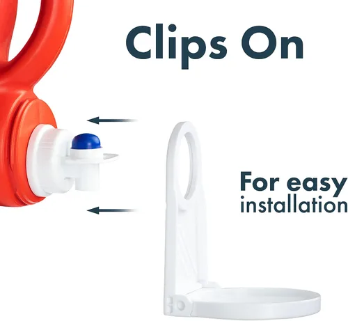 Vista 8 de Atlas Cup - Colector de goteo de detergente para ropa sucia, soporte para vasos de detergente, tamaño único que se adapta a la mayoría de botellas