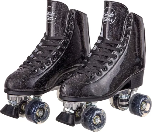 Vista 3 de Skate Gear Sparkly Patines retro de cuatro ruedas