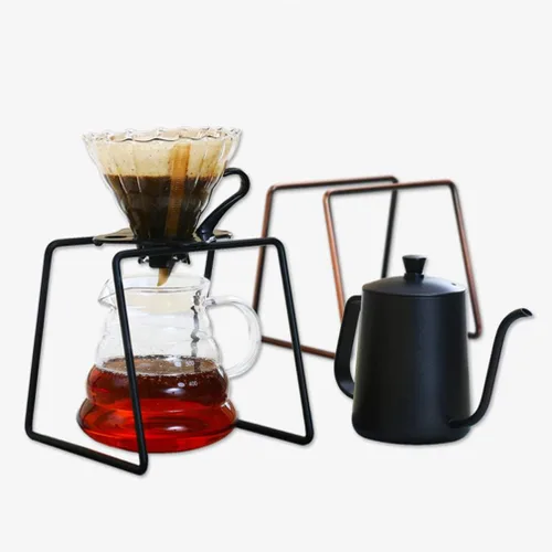Vista 9 de Cabilock Soporte para filtro de café, soporte para gotero, accesorio reutilizable para gotero de café