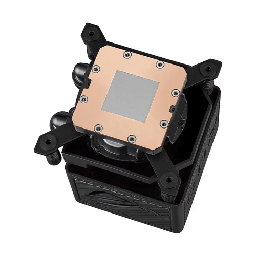 Vista 24 de ASUS ROG RYUJIN III 360 ARGB EXTREME enfriador líquido de CPU AIO todo en uno, AMD Ryzen 9000 e Intel® Core™ Ultra Ready, bomba Asetek Gen8 V2
