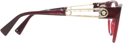 Vista 3 de Gafas de sol Versace VE 3307 388 Rojo Transparente 5219140