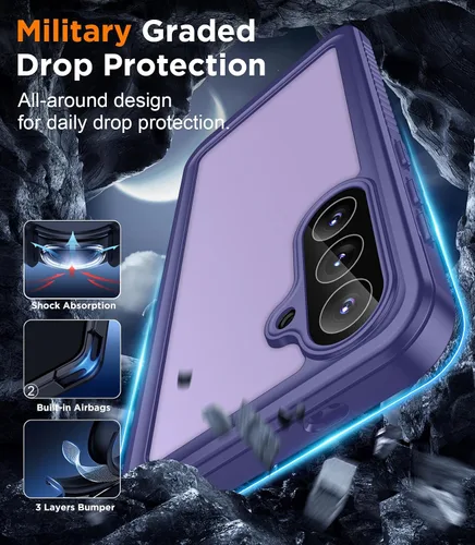 Vista 87 de Temdan - Funda impermeable diseñada para iPhone 12, protector de pantalla y cámara integrado IP68 bajo el agua, cuerpo completo, a prueba de caídas