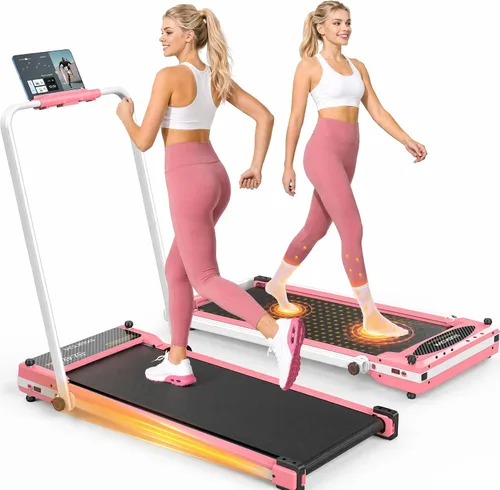 Vista 14 de ANCHEER Almohadilla para caminar con inclinación - Cinta de correr para debajo del escritorio con barra de mango