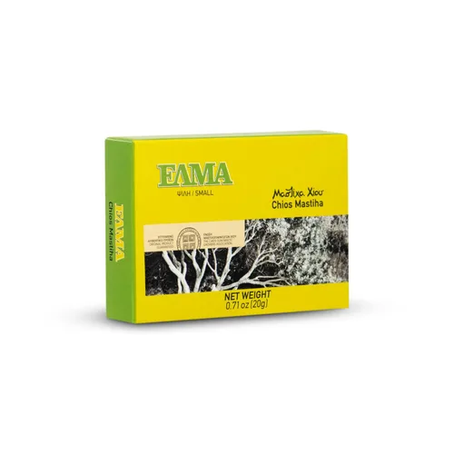 Vista 7 de Chios Mastiha - Resina natural de 0.71 oz – Lágrimas pequeñas Goma de masilla de Chios 100% pura Certificado PDO Goma de mascar dura natural