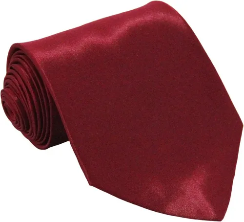 Vista 47 de Soophen corbata para hombre 3.75 pulgadas de color sólido