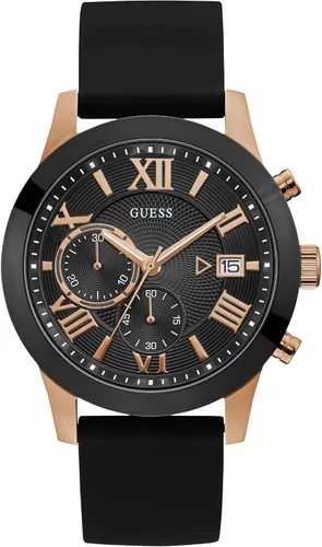 Vista 6 de Guess Men's Analog Dress Watch Stainless Steel Case 50M Water Resistance