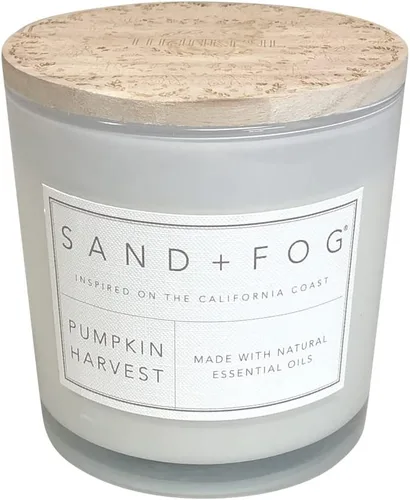 Vista 18 de Sand + Fog Vela perfumada - Chai – Aromas adicionales y tamaños – Mecha 100% de algodón sin plomo - Velas de lujo en frasco para refrescar el aire