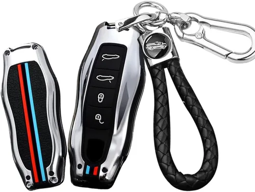 Vista 11 de ontto Funda para llavero para control remoto de llave inteligente Porsche 2010 en adelante