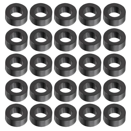 Vista 20 de YOKIVE 300 Pcs Black Round Spacer, Not Threaded Washers with High Insulation Effect, Keep Height Consistent, Great for M3 Screws (ABS, 3.2mmx7mmx2mm)