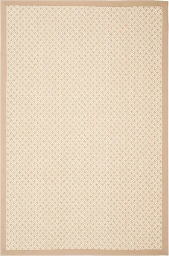 Vista 5 de SAFAVIEH Natural Fiber Collection - Alfombra decorativa de 2 x 3 pies, marfil y natural, diseño de yute y yute, ideal para zonas de alto tráfico