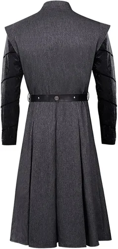 Vista 2 de Daemon Targaryen - Disfraz de dragón para hombre, disfraz de Halloween, Navidad, gabardina, uniforme