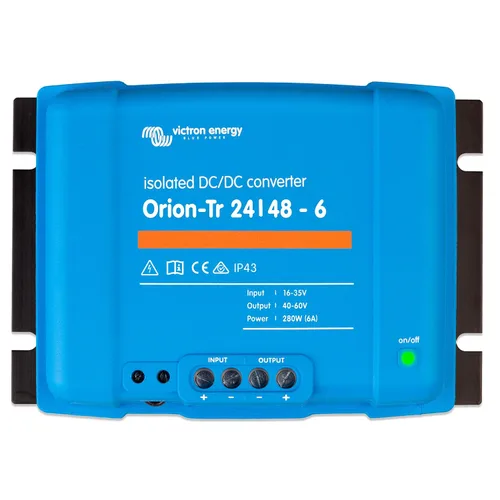 Vista 15 de Victron Energy Orion-Tr Convertidor de CC a CC - 12/12 voltios 9 amperios 110 vatios - Protección IP43 - para sistemas de batería dual - Aislado